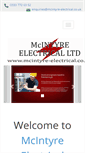 Mobile Screenshot of mcintyre-electrical.co.uk